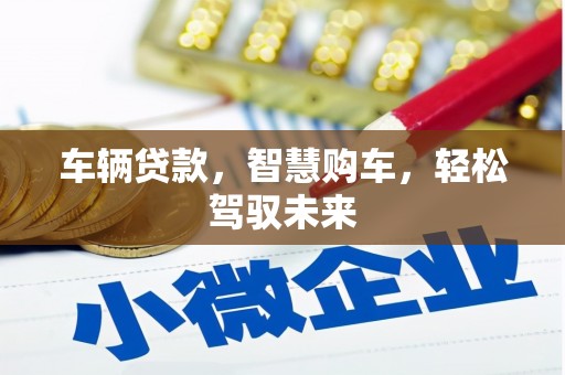 北屯车辆贷款，智慧购车，轻松驾驭未来