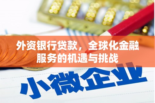 北屯外资银行贷款，全球化金融服务的机遇与挑战