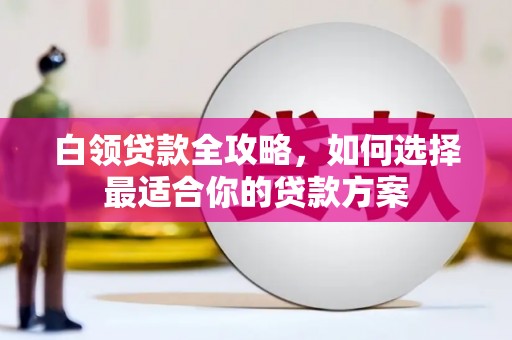 北屯白领贷款全攻略，如何选择最适合你的贷款方案